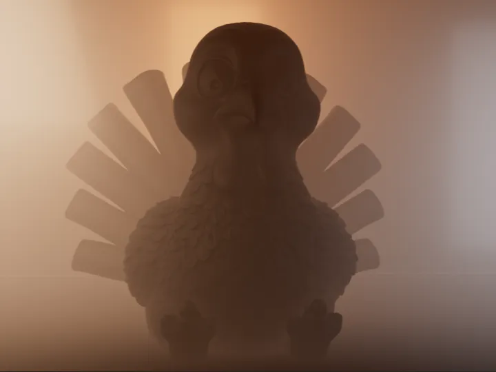 Turkey Pen Holder