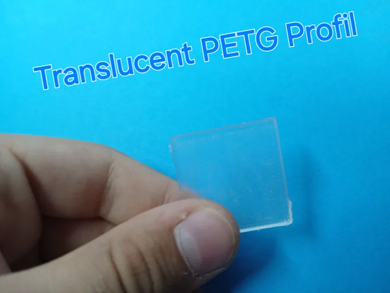 Translucent PETG Test