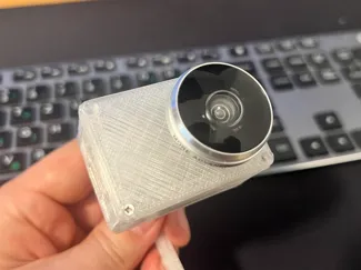 ESP-32 CAM Enclosure With Wide Angle Lens Munt