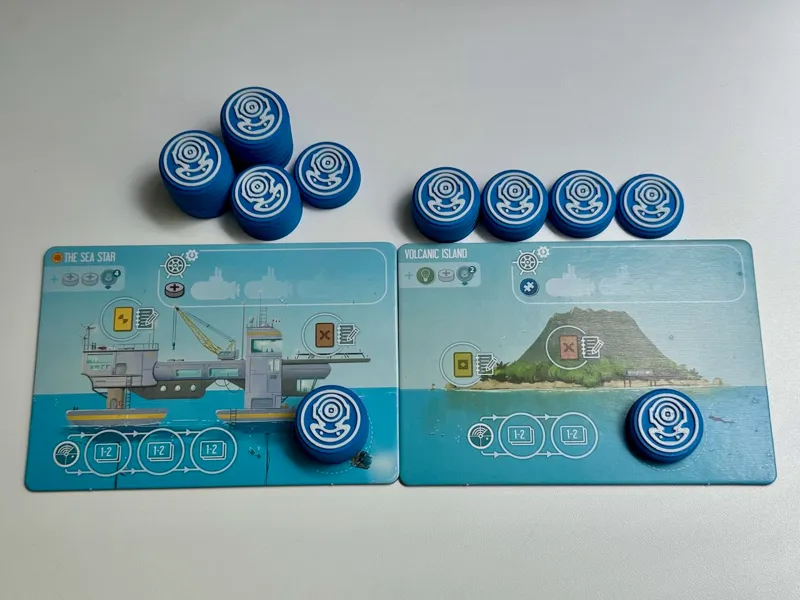 Endeavor Deep Sea Dive Tokens