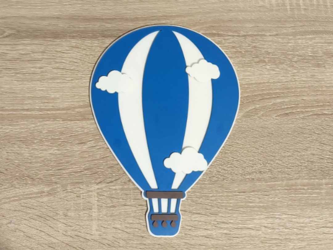 Hot Air Balloon, Wall Decoration, Without AMS