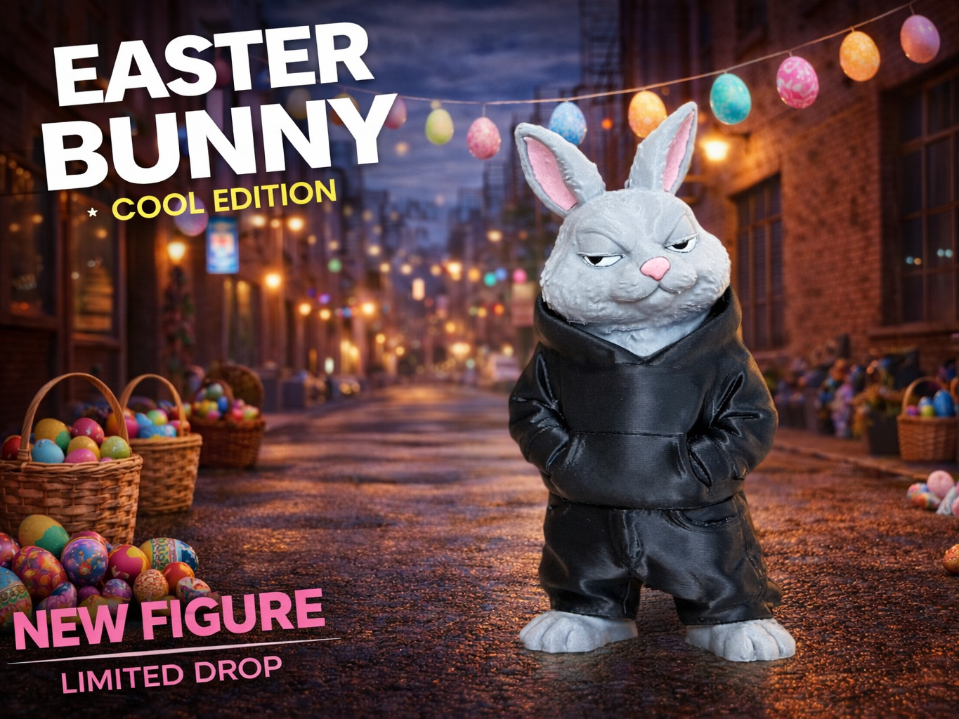 Urban swag Easter Bunny