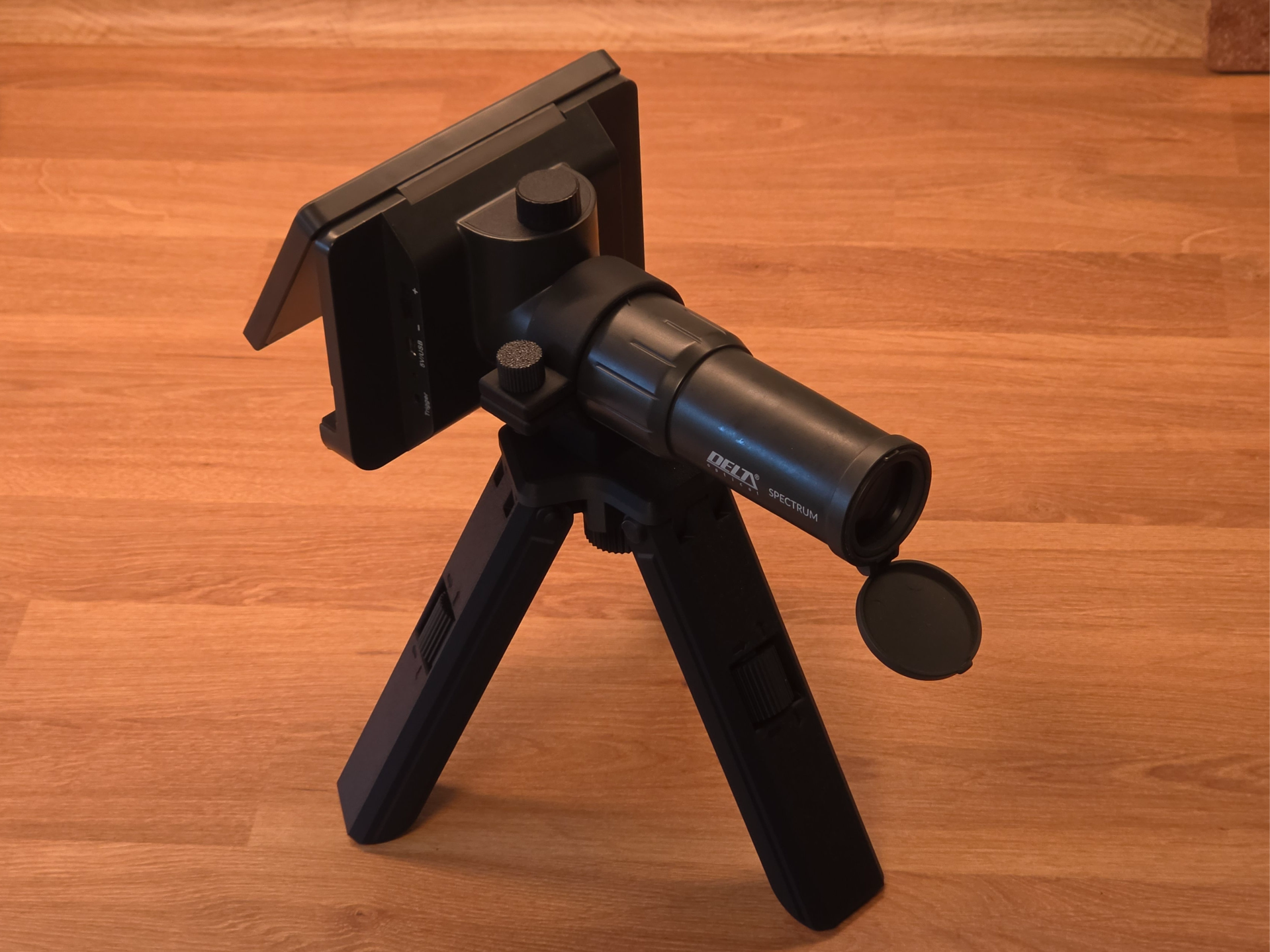Precision Tripod for Delta Spectrum Digital Scope