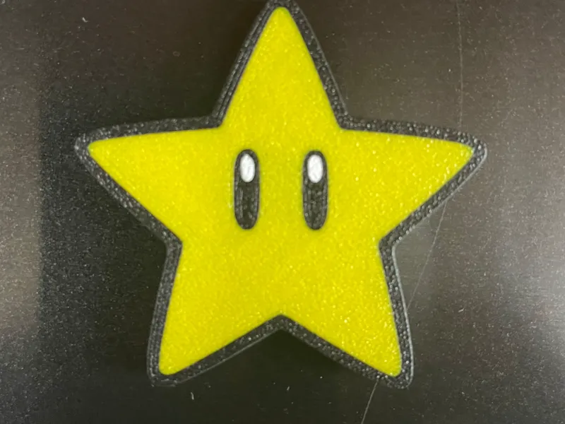 Calamita stella SuperMario