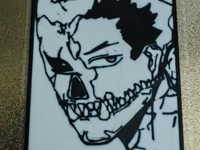 Kafka Hibino — art mural Kaiju No. 8
