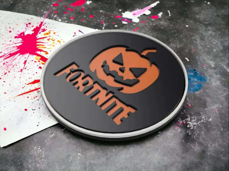 Halloween Fortnite Coaster