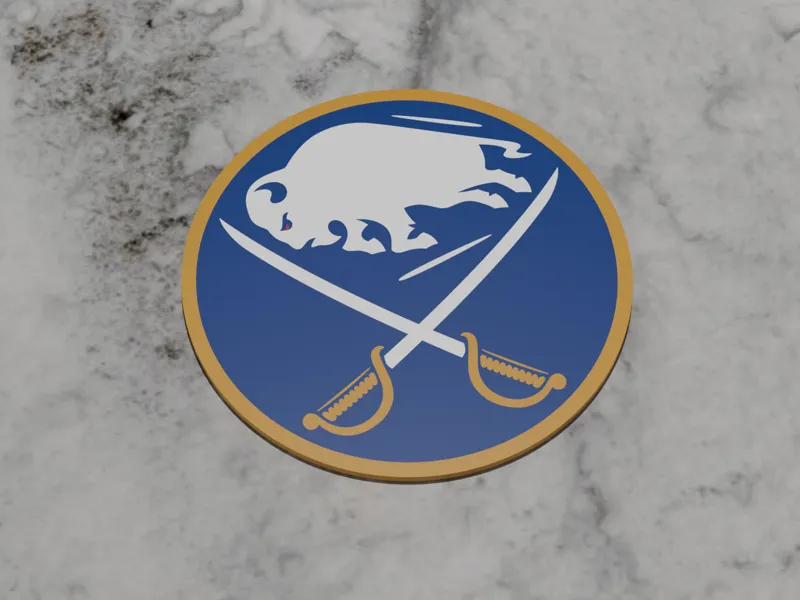Buffalo Sabers Coaster