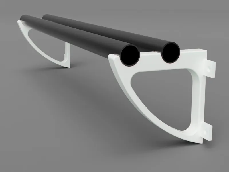 Filament shelf brackets