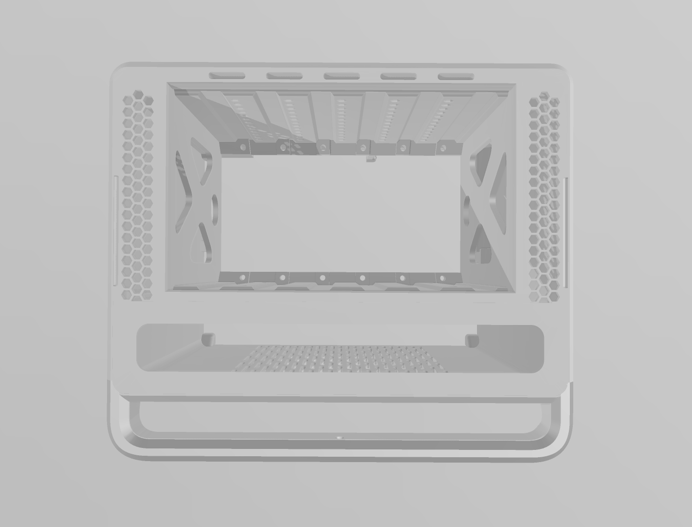 Miniatura 5 do modelo 3D 六盘NAS系统机箱（mATX主板、SFX电源）