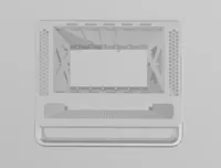 下面板分离箱体-提手脚 0.2mm 层高, 3 层墙, 30% 填充