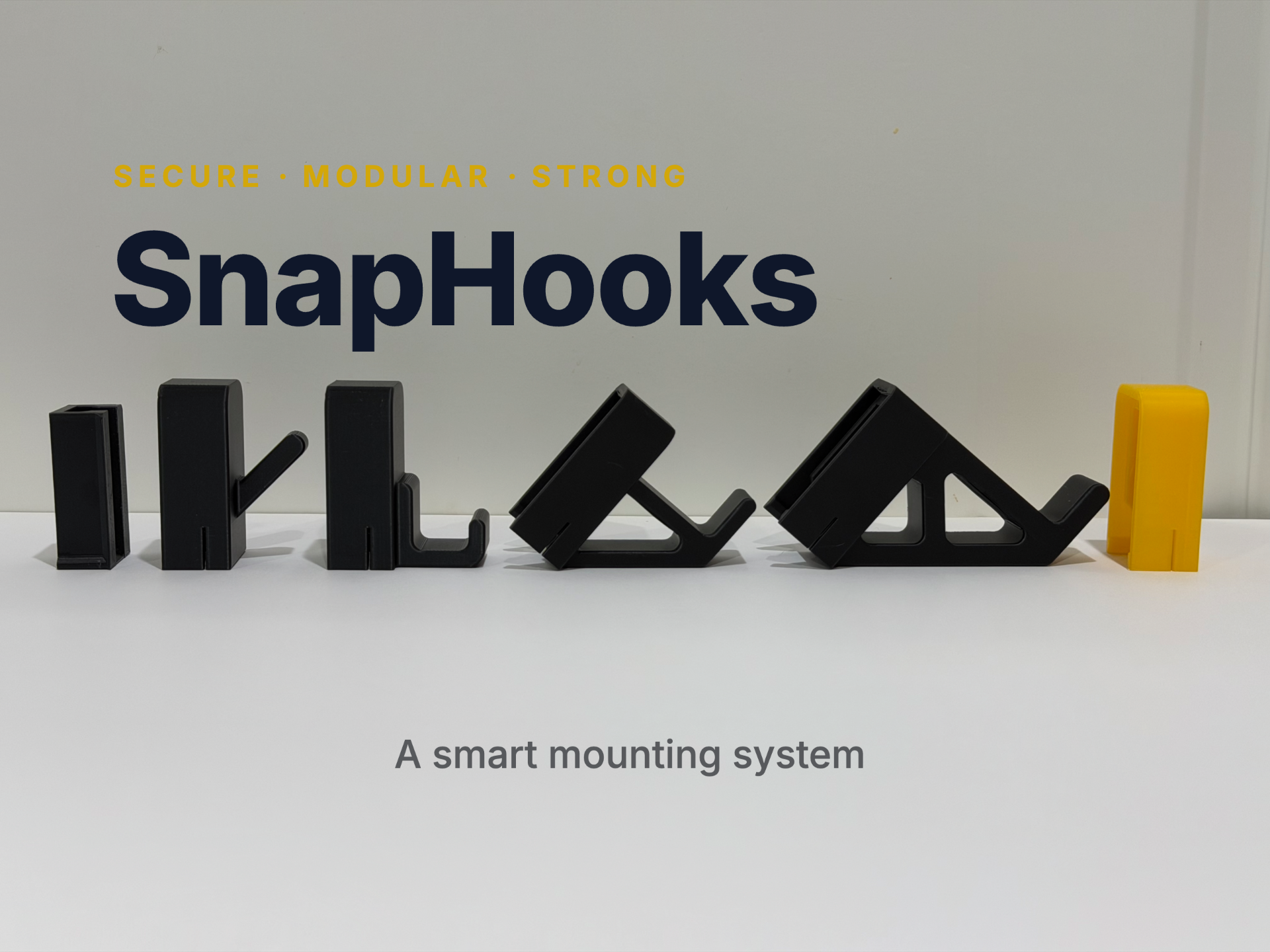 SnapHooks | Modular Wall Hook System