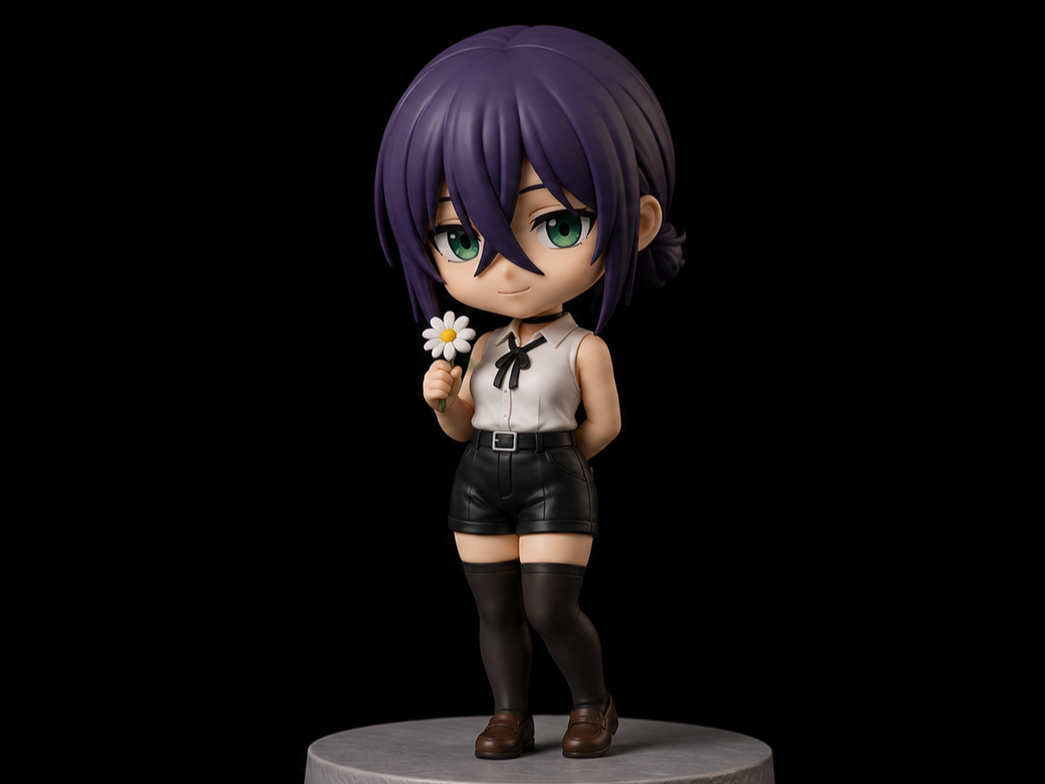 Reze Chainsaw Man chibi