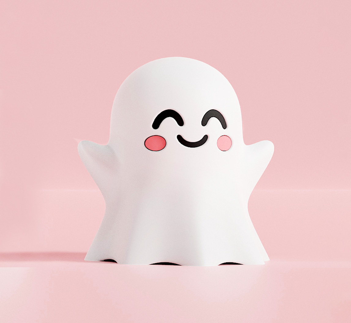 Miniatura 9 do modelo 3D 小幽灵萌聚派对