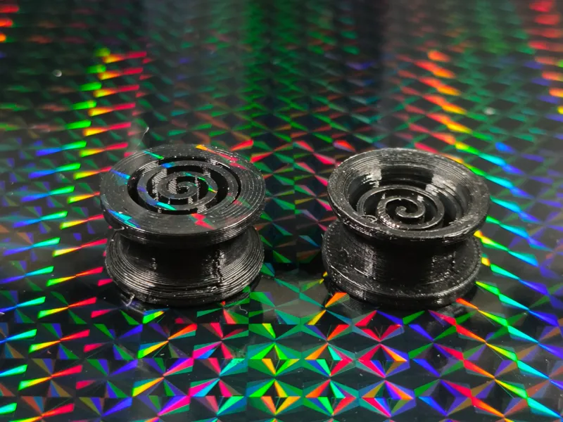 spiral flesh tunnel to 10mm to 30mm