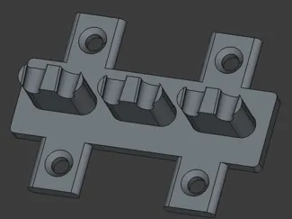 Drumstick wall mount