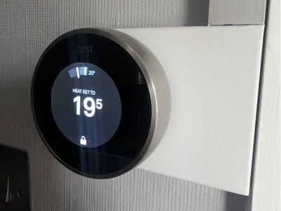 Nest Thermostat Bracket with Trunking Slot
