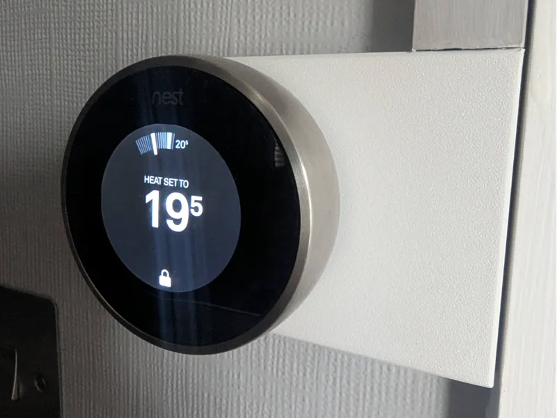 Nest Thermostat Bracket with Trunking Slot