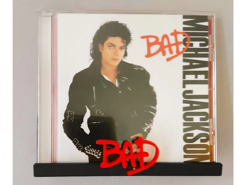 Support Cd ou Vinyle Bad de Michael Jackson