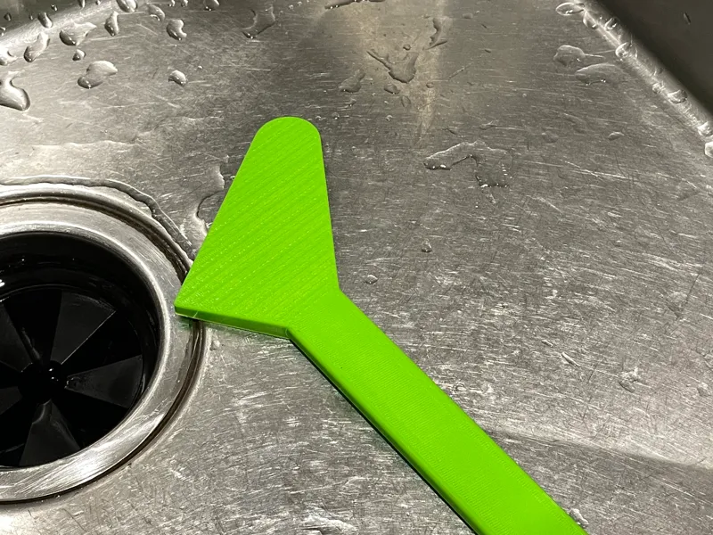 垃圾处理器刮捣二合一刮板，Food waste disposer scraper