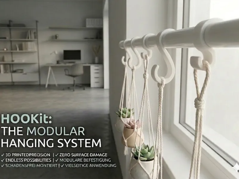 HOOKit: Das universelle PARAMETRISCHE Hängesystem