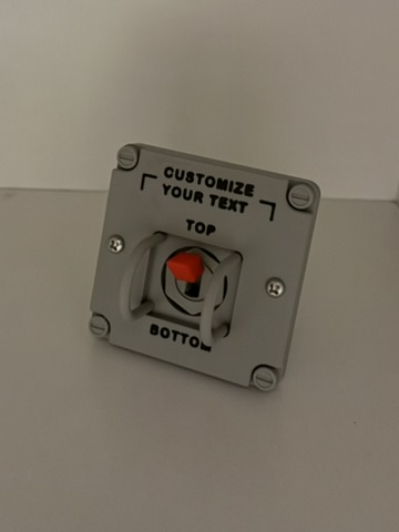Miniatura 1 do modelo 3D Customizable Apollo / Aerospace Style Switch