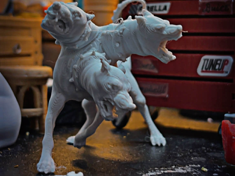 cerberus 3 headed puppy dog greek mythology 
