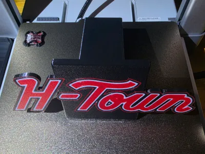 Houston Rockets "H-Town" Truck Hitch