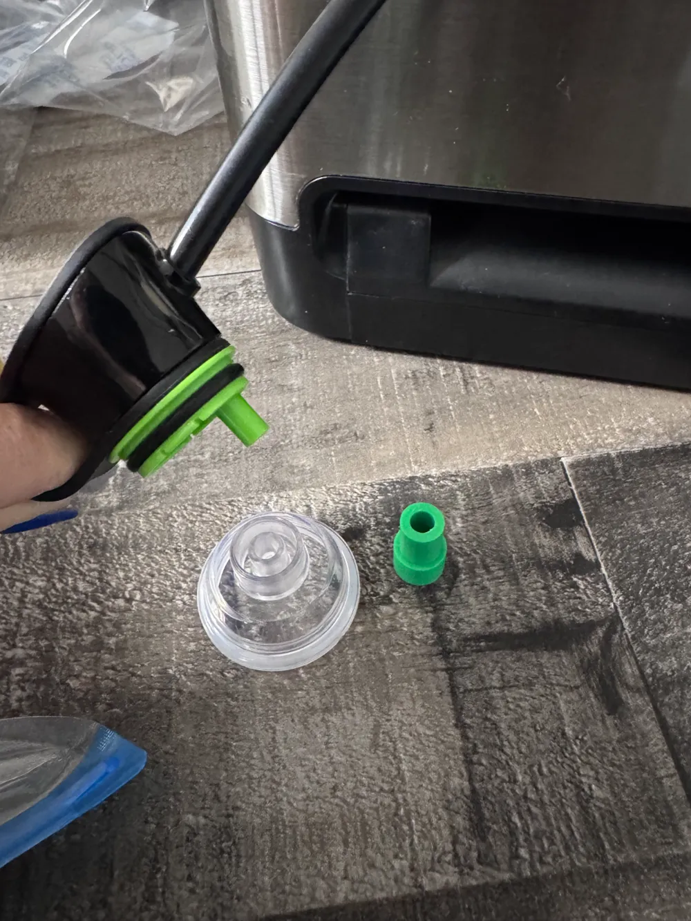 Food Saver Adapter for Filament Bags by Gina-May-Bro - MakerWorld