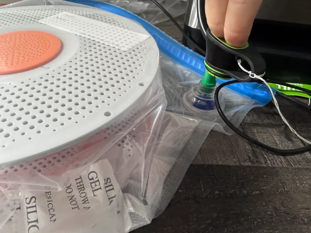 Food Saver Adapter for Filament Bags by Gina-May-Bro - MakerWorld