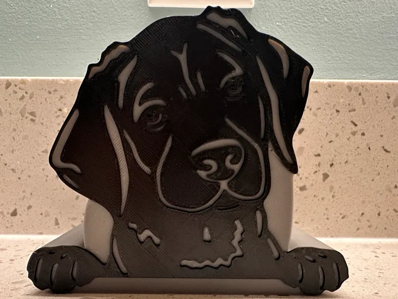 Labrador Foaming Bath and Body Works soap holder