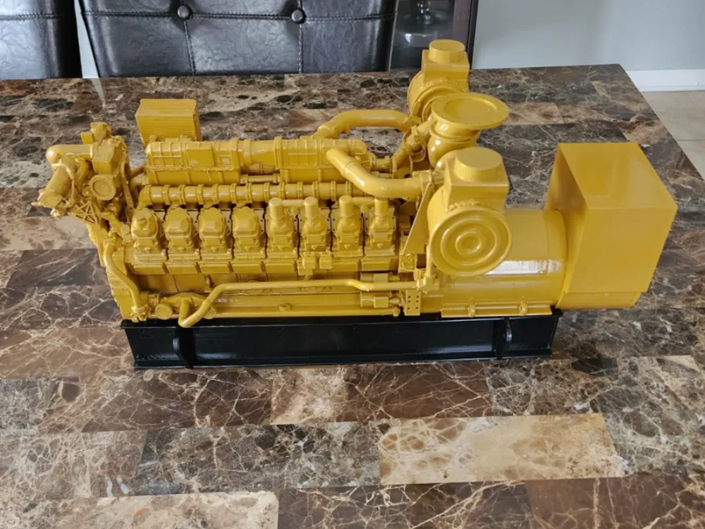 3516b Rails 3516B Cat Engine - Free 3D Print Model - MakerWorld