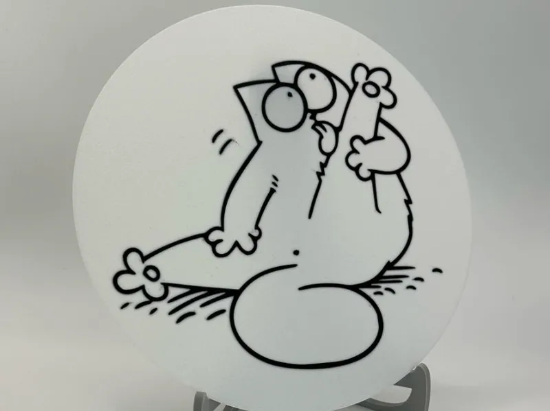 Front-DIY-Lightbox V2.0 Simons Cat (nur Motiv)