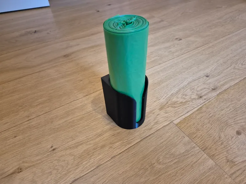 Trash bag holder - thicker and smaller