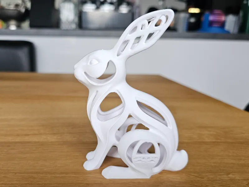Modern Organic Easter Bunny | Elegant Home Decor