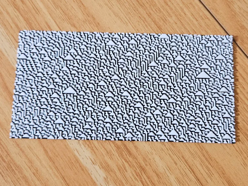 Cellular Automata Rule 30 Wall Art