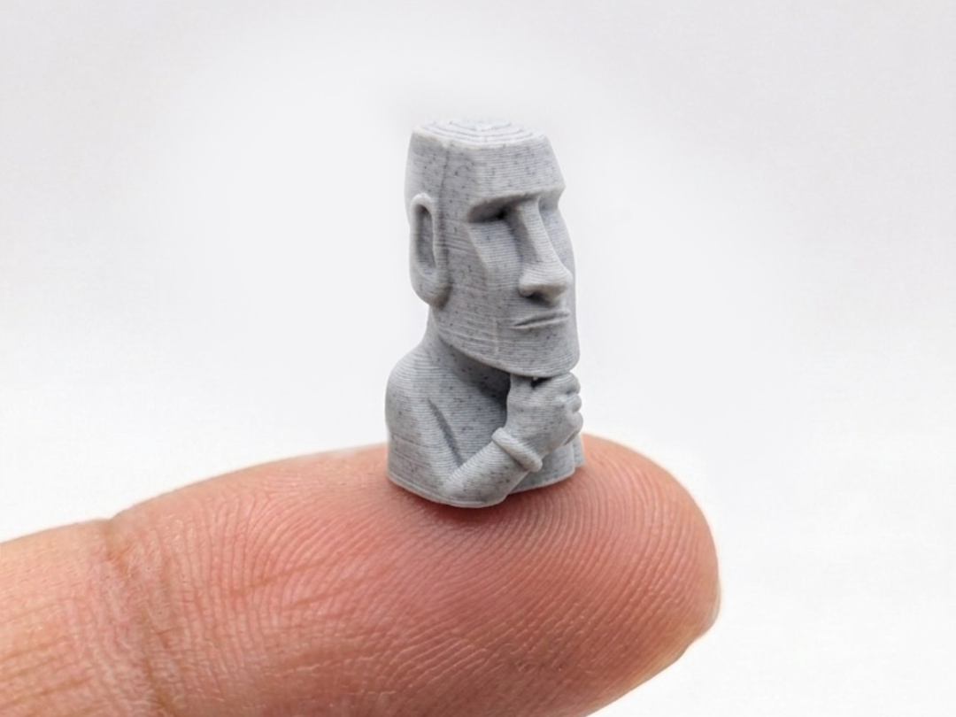 The smallest moai statue in the world (Nozzle 0.4)