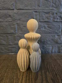 Female 2 children - 0.2mm layer, 2 walls, 8% infill