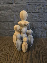 Female 5 children - 0.2mm layer, 2 walls, 8% infill
