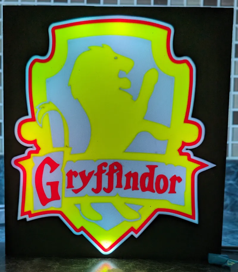 Gryffindor lightbox