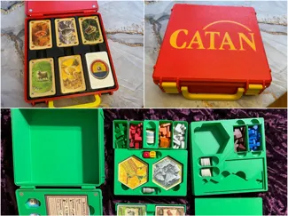 Catan Base Board Game Box USA version 5-6 players