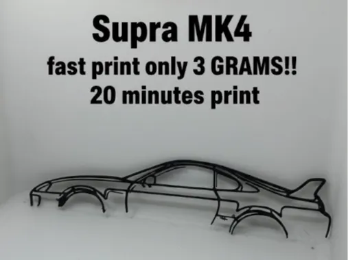 Supra MK4 Silhouette