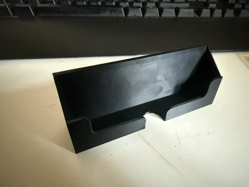 Magnetic holder to safe for Gun registration card