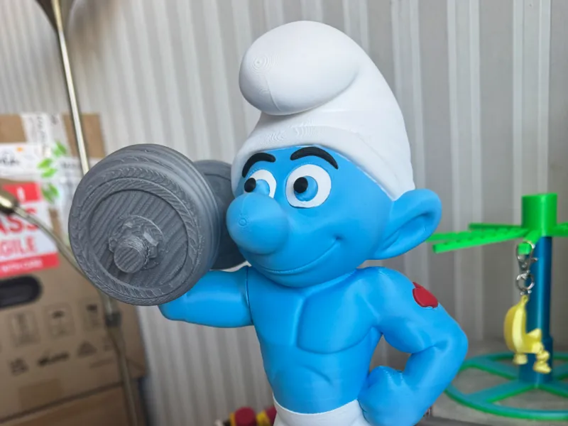 Hefty Smurf-NO AMS