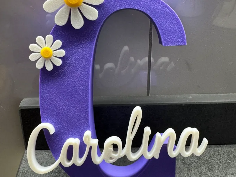 Letter Name - Carolina