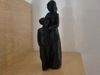 Sculpture mère et fils — photo 1