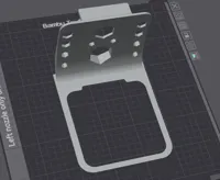 0.24mm layer, 4 walls, 20% infill - Saddle