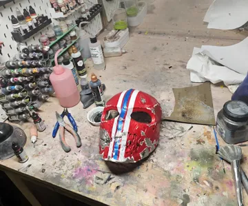 Pieza para disfraz o exhibición: Vault Breaker Mask — vista de referencia 4