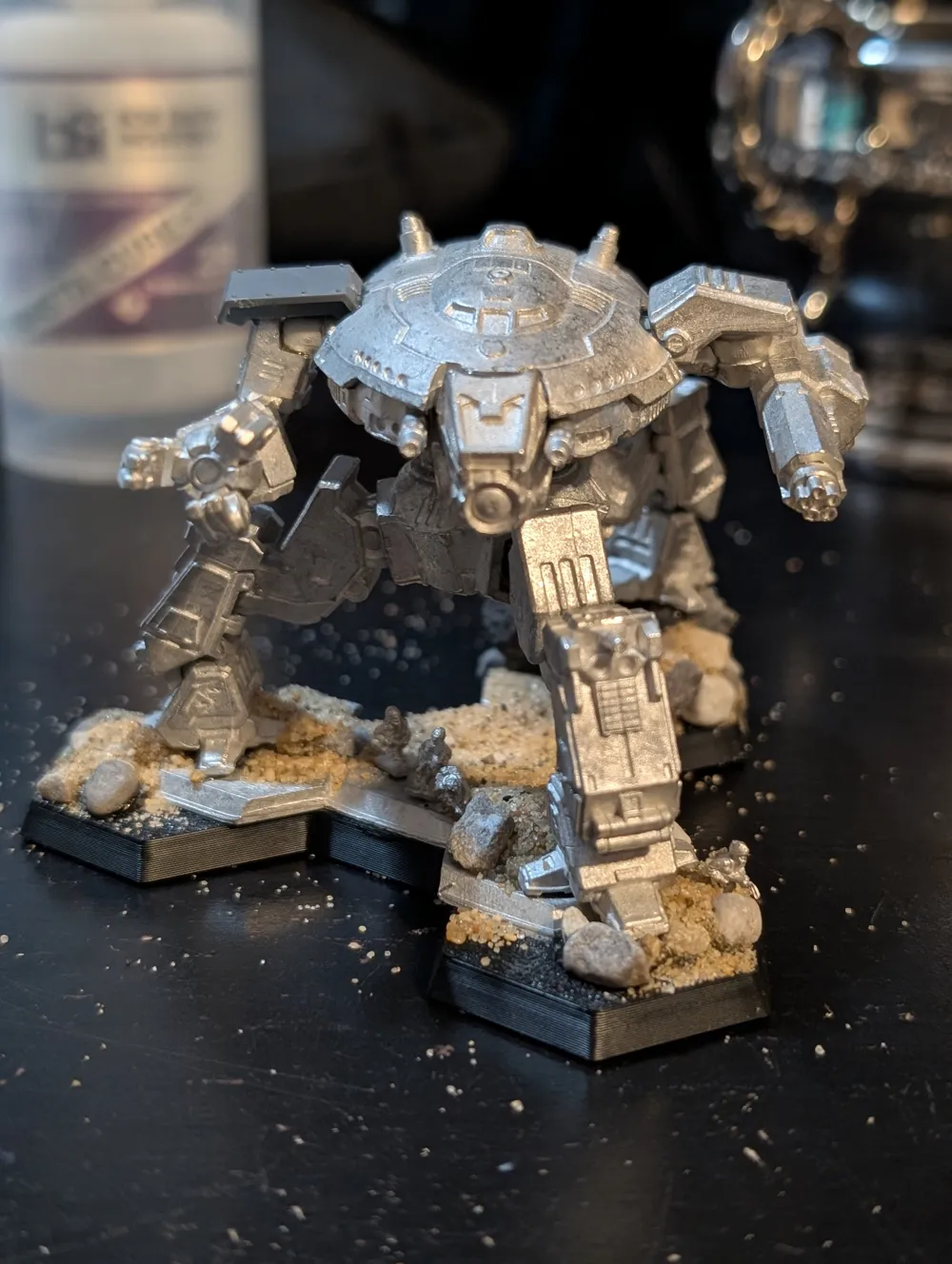 Battletech Mini Base Superheavy Mech Base -- Battletech - Free 3D Print Model - MakerWorld