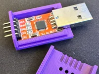 Boîtier pour module USB vers TTL CP2102 — photo 2