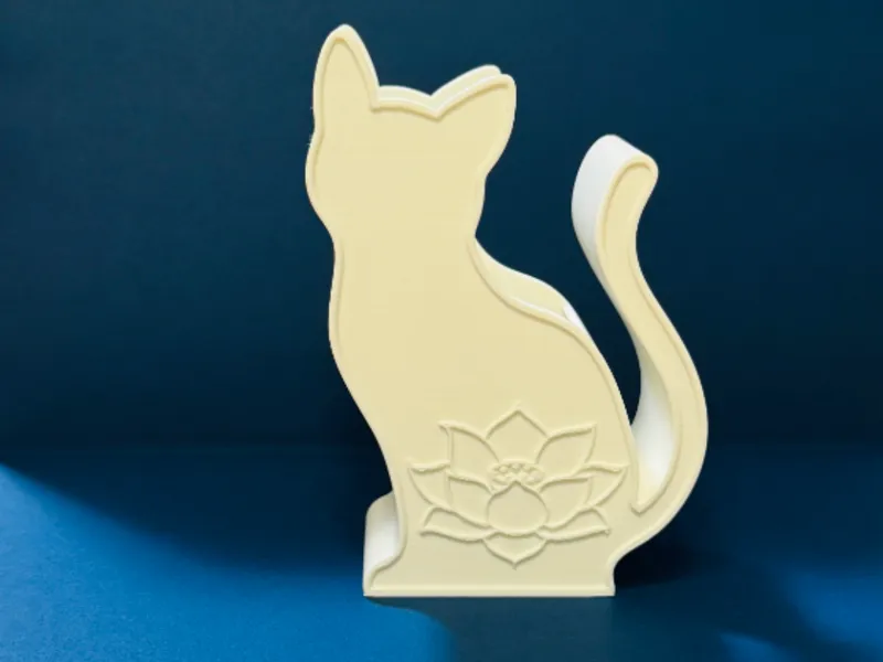 猫のペン立て
